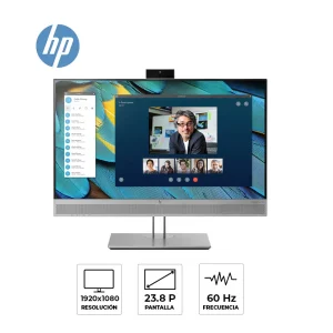 HP E243M 24” FHD 1920 X 1080p|  WEBCAM | ALTAVOCES  |  MICROFONO INTEGRADOS