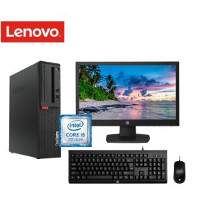 COMBO LENOVO THINKCENTRE M710s | INTEL CORE I5-7600 3.5GHZ | 8GB RAM | 256GB SSD | MONITOR V194 19"