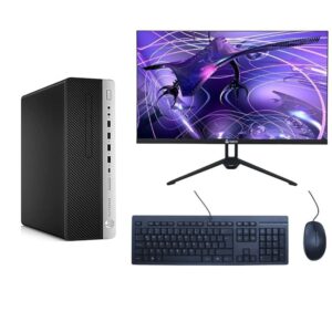 CPU HP ELITEDESK 800 G3 | INTEL CI5 6TA GEN | 8GB RAM DDR4 | 256GB SSD + MONITOR TEROS TE-2415S 24" FHD