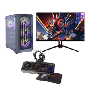 COMBO PC Gamer Intel Core i7-7700 | RX470 4GB | 16GB RAM | SSD 512GB NVMe + MONITOR TEROS 24″ FHD