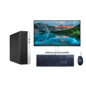 CPU HP PRODESK G4 | INTEL CORE I5 6TA GEN | 8GB RAM DDR4 | 256GB SSD + MONITOR HP E22 G4 22" FHD